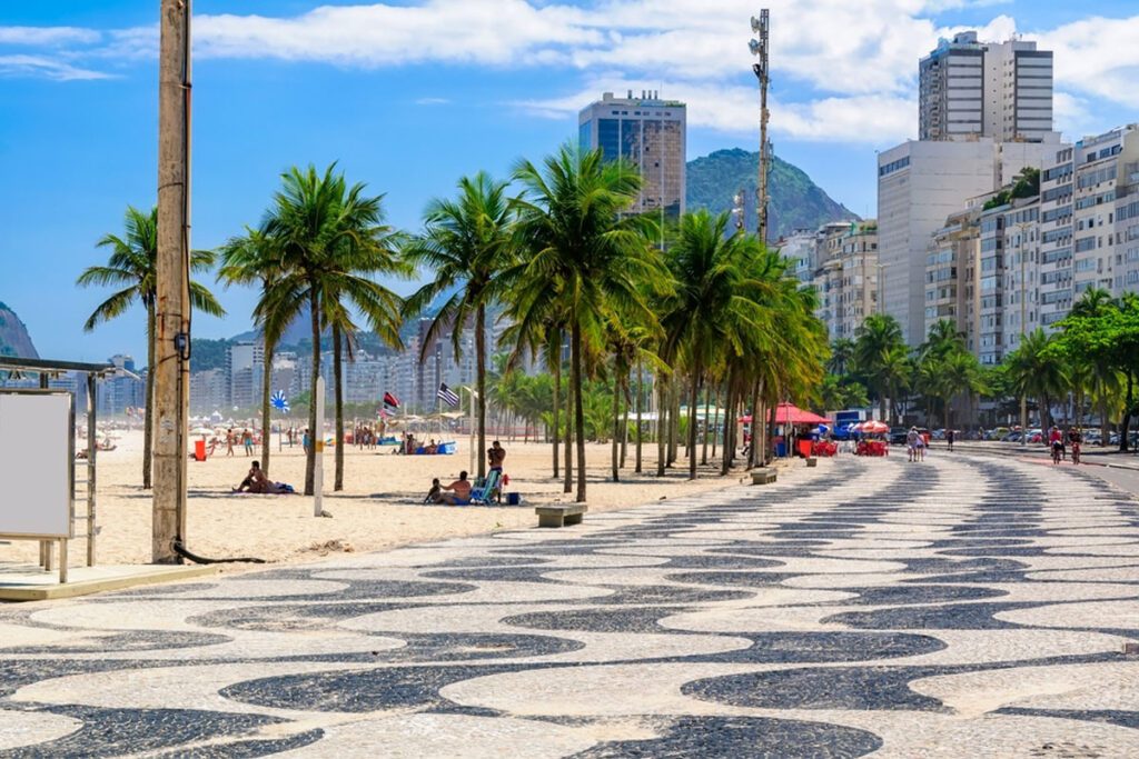 Copacabana beach