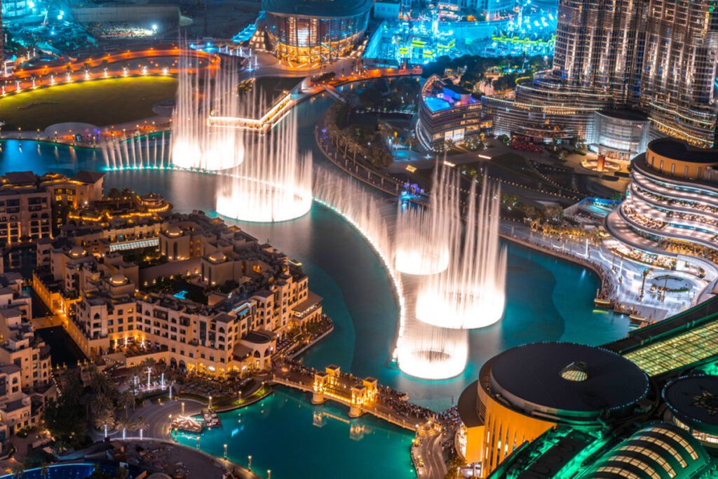 Dubai-Dancing-fountain-show