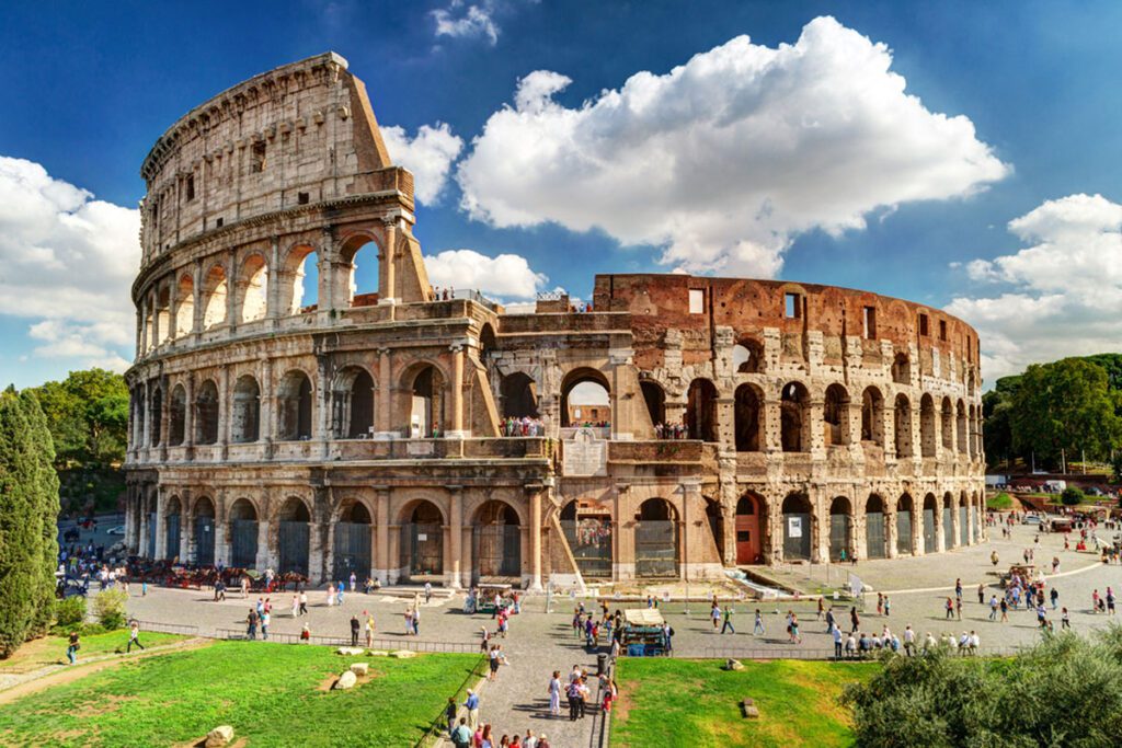 The Ancient Roman Colosseum