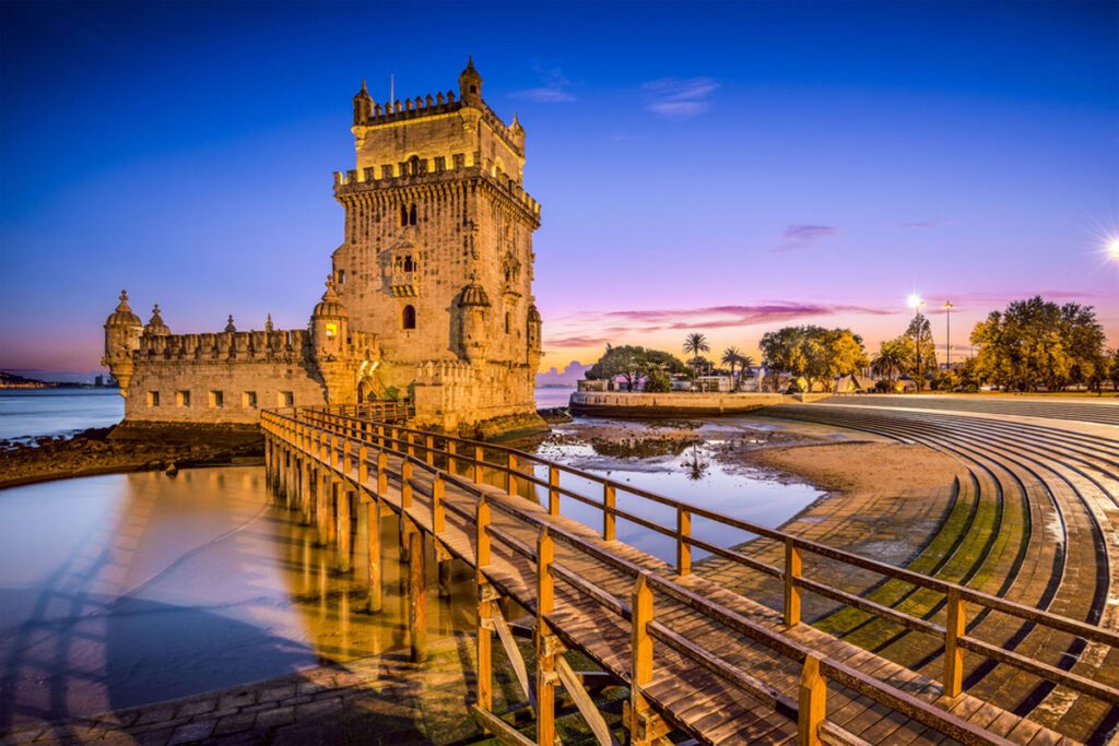 Belem Tower on the Tagus River