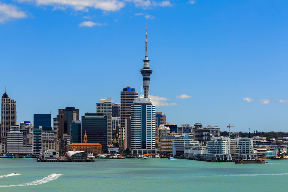 Auckland cityscape, North Island