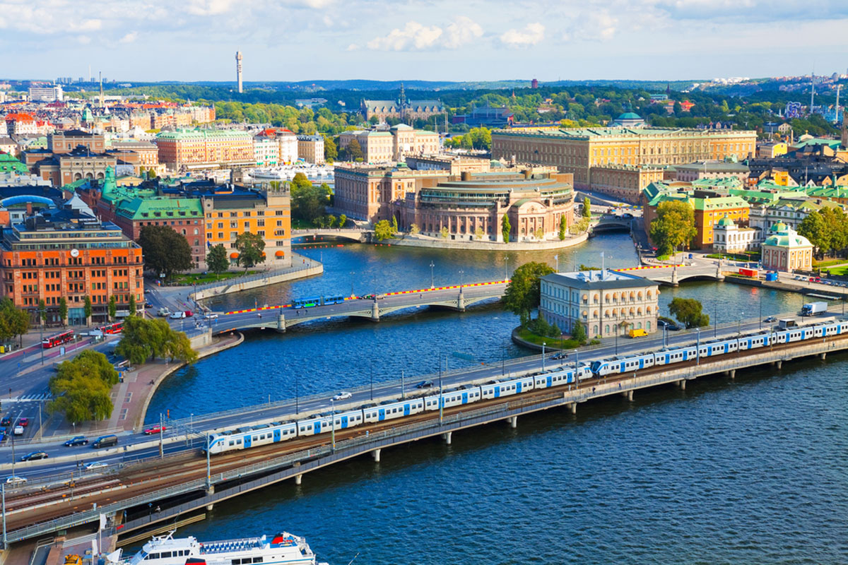 Stockholm Aerial View