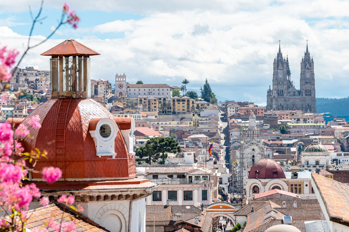 Views of Quito Old Town