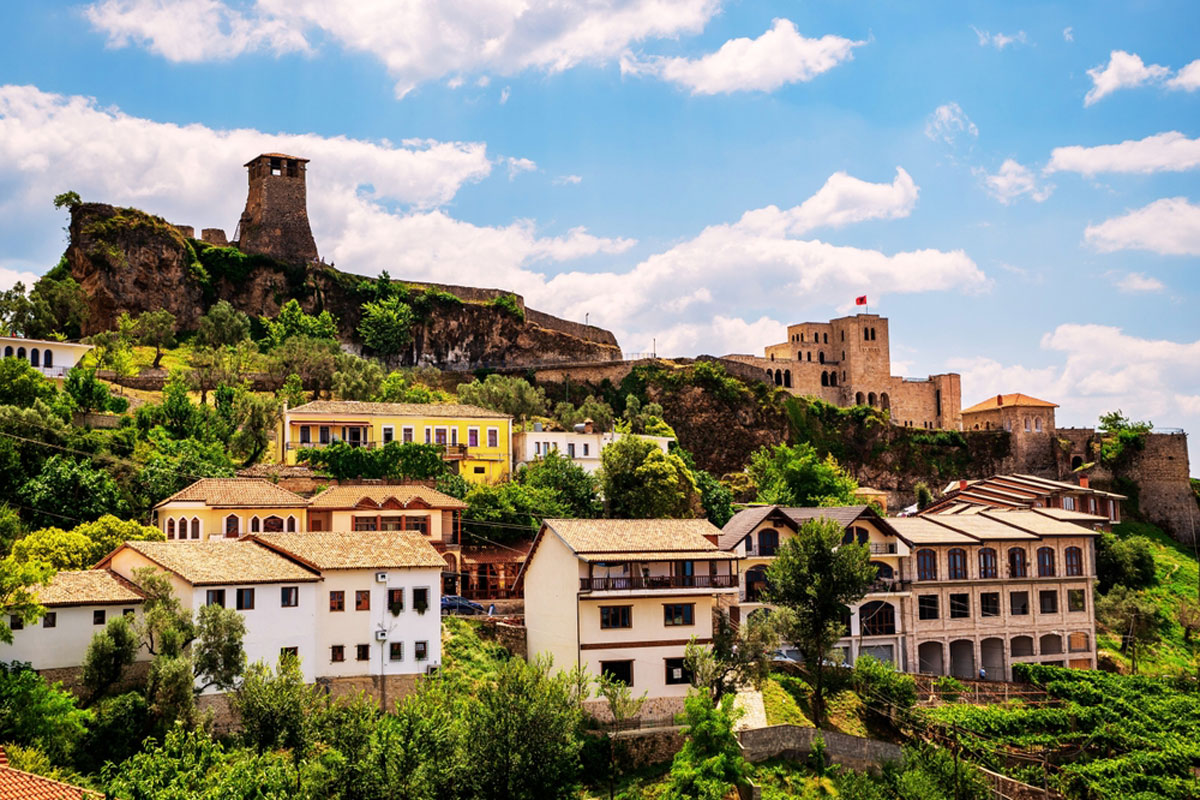 A Beautiful View of Tirana