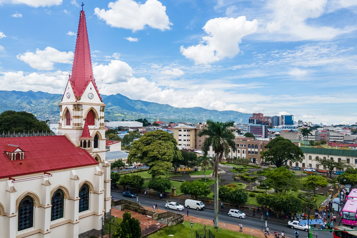 Baroque Church of the Merced in San Jose Center