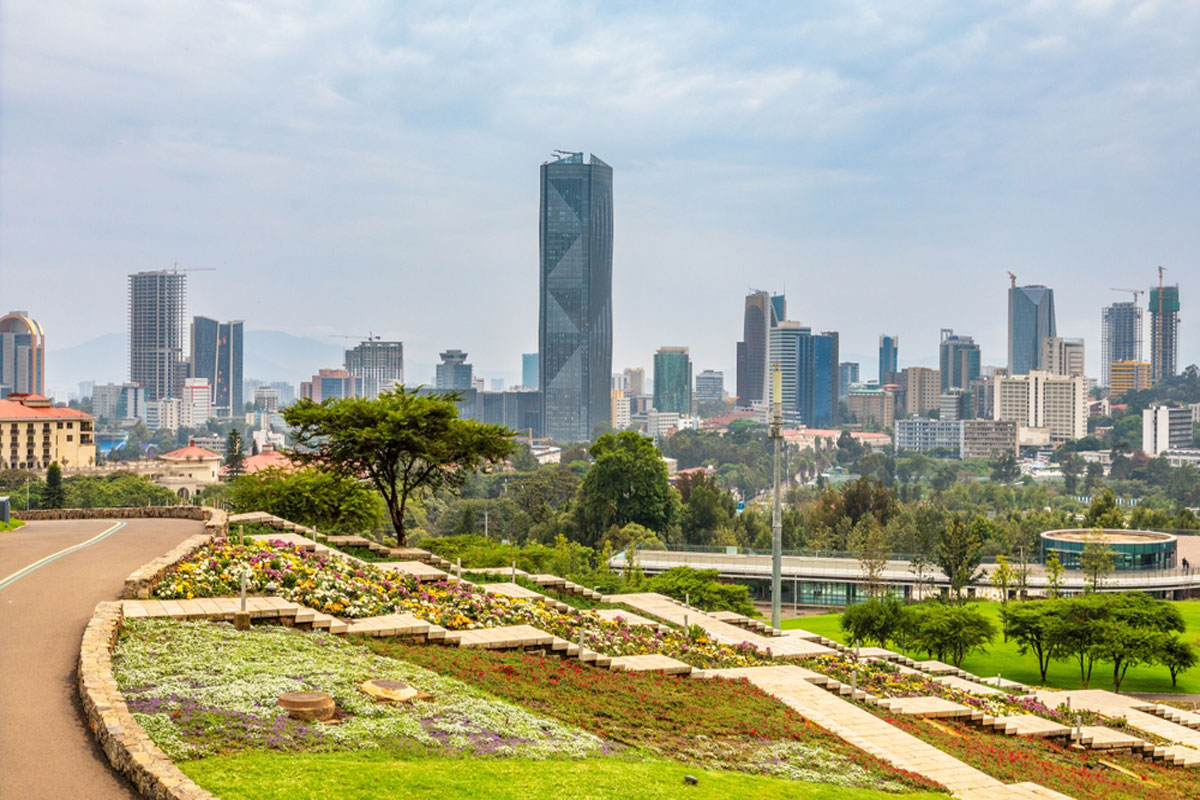 Downtown Addis Ababa