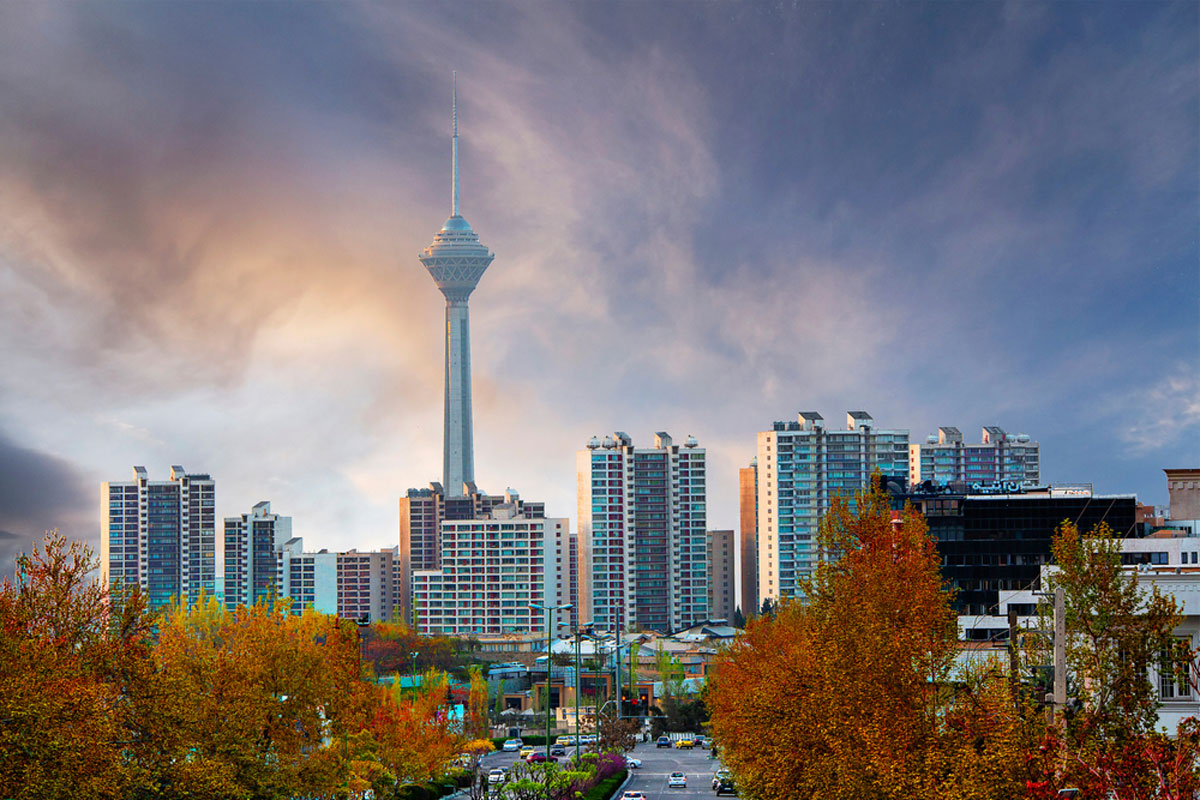 Skyline of Tehran