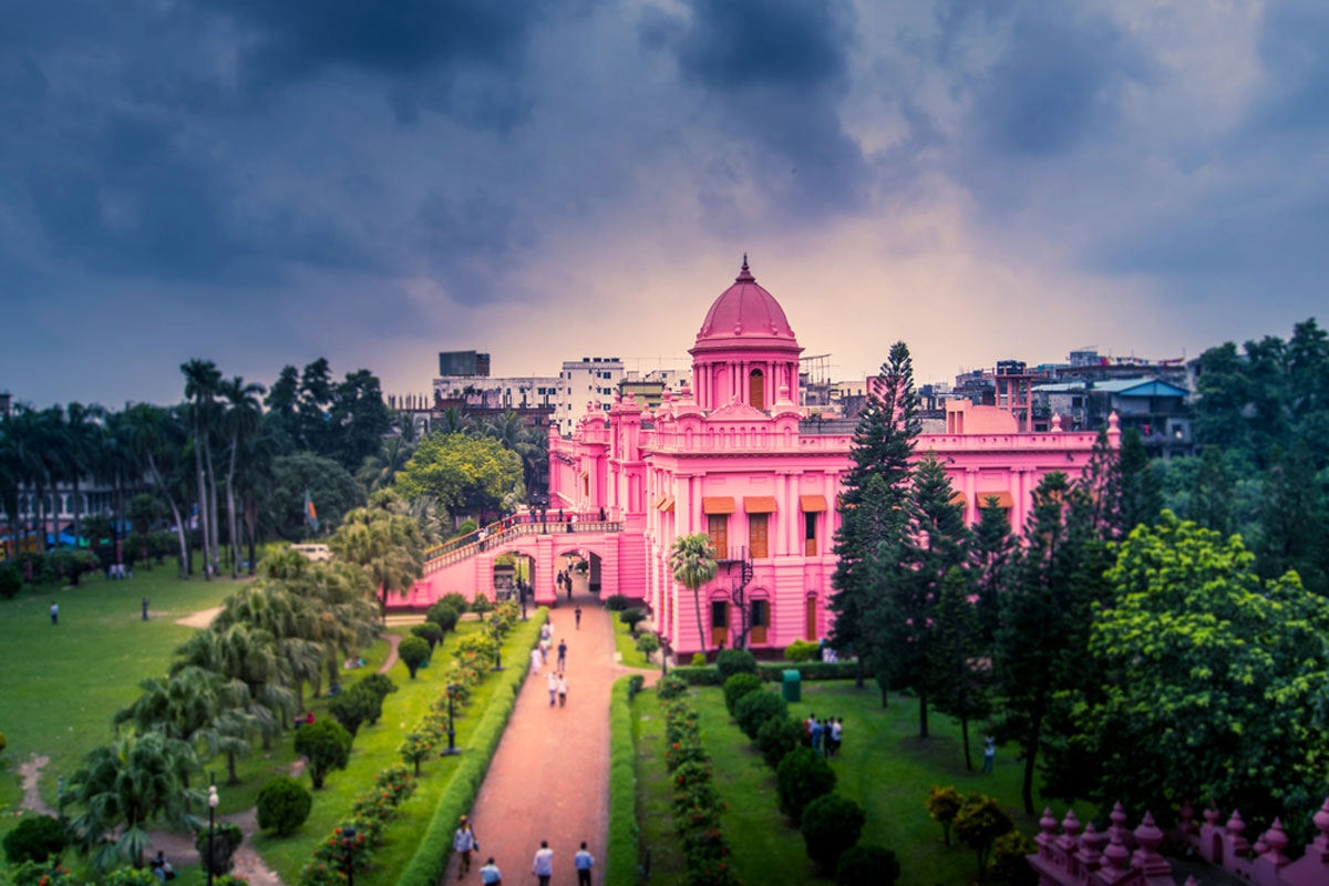 The Pink Palace of Dhaka