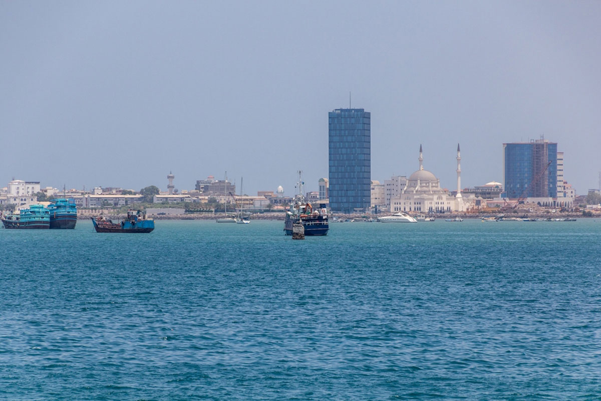 View of Djibouti Skyline