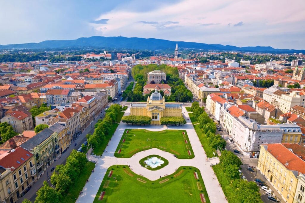 Zagreb’s beautiful Green Horseshoe