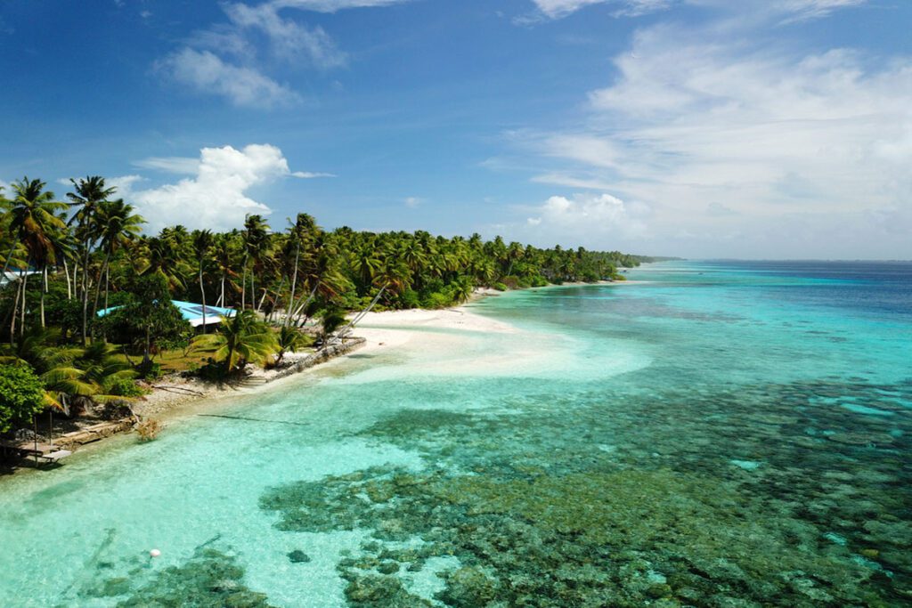 Bikendrik Island resort in Majuro