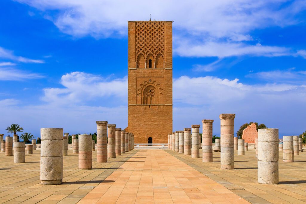 Hassan Tower in Rabat